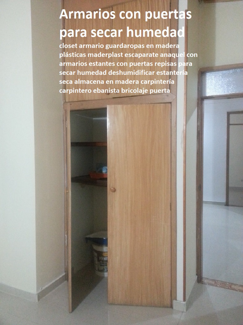 closet armario guardaropas en madera plásticas maderplast escaparate anaquel con armarios estantes con puertas repisas para secar humedad deshumidificar estantería seca almacena en madera closet armario guardaropas en madera plásticas maderplast escaparate anaquel con armarios estantes con puertas repisas para secar humedad deshumidificar estantería seca almacena en madera carpintería carpintero ebanista bricolaje puerta carpintería carpintero ebanista bricolaje puerta